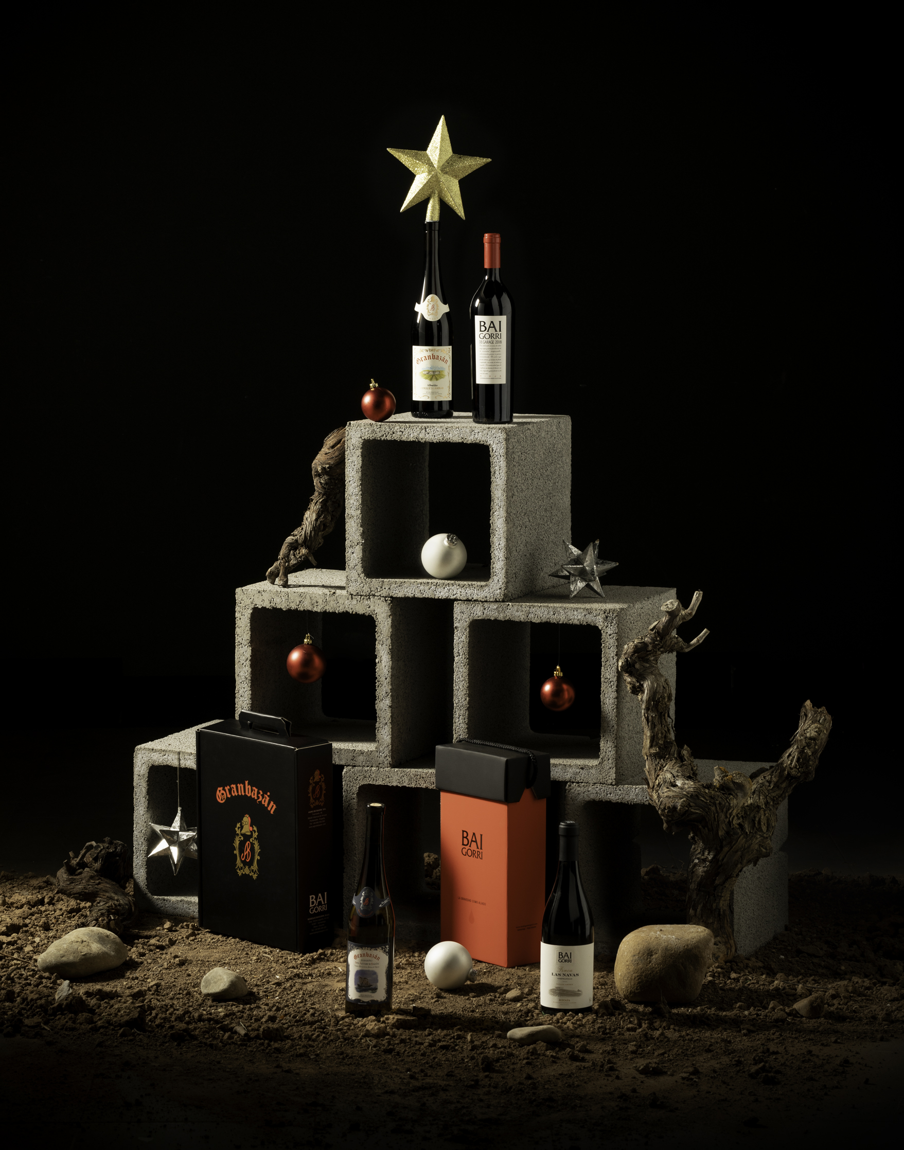 fotografía creativa bodega vino botella